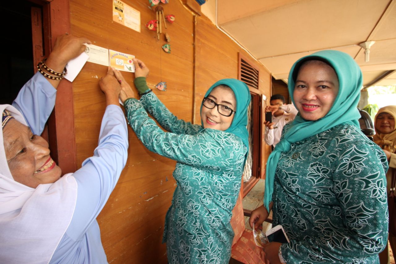 Desa Sitampa Simatoras Batang Angkola Terapkan "Pojok Rokok" Di Setiap Rumah